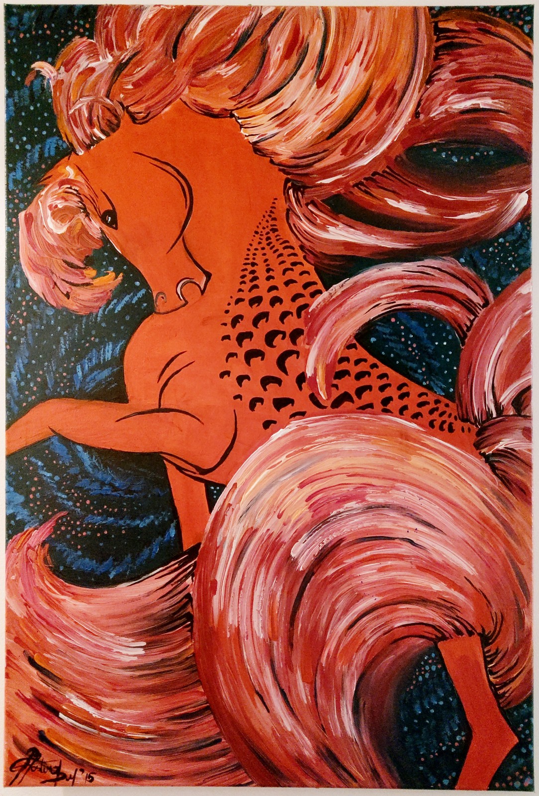 Red Horse by Anastasy Fostiropulo
